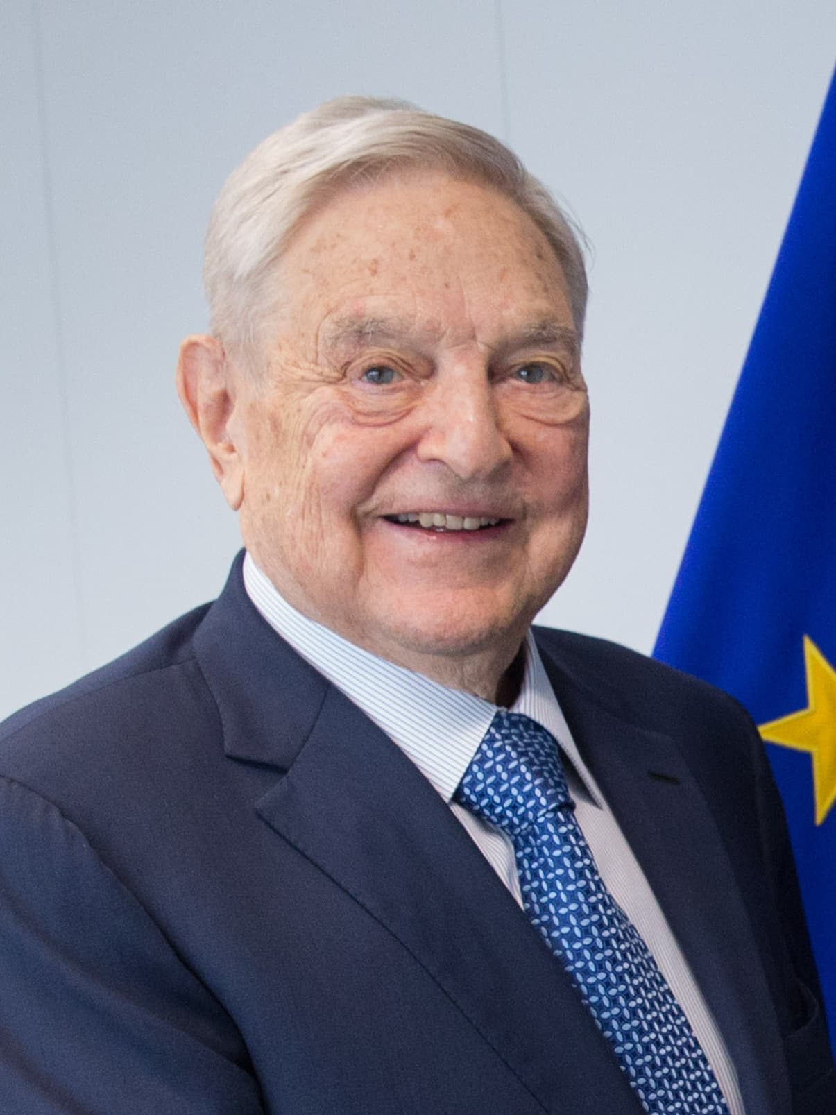 George Soros portrait